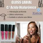 GLOSS LABIAL COM ÁCIDO HIALURÔNICO
