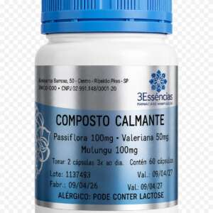 COMPOSTO CALMANTE 60CAPS