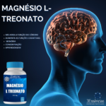 MAGNÉSIO L- TREONATO 500 Mg 60 Cáps