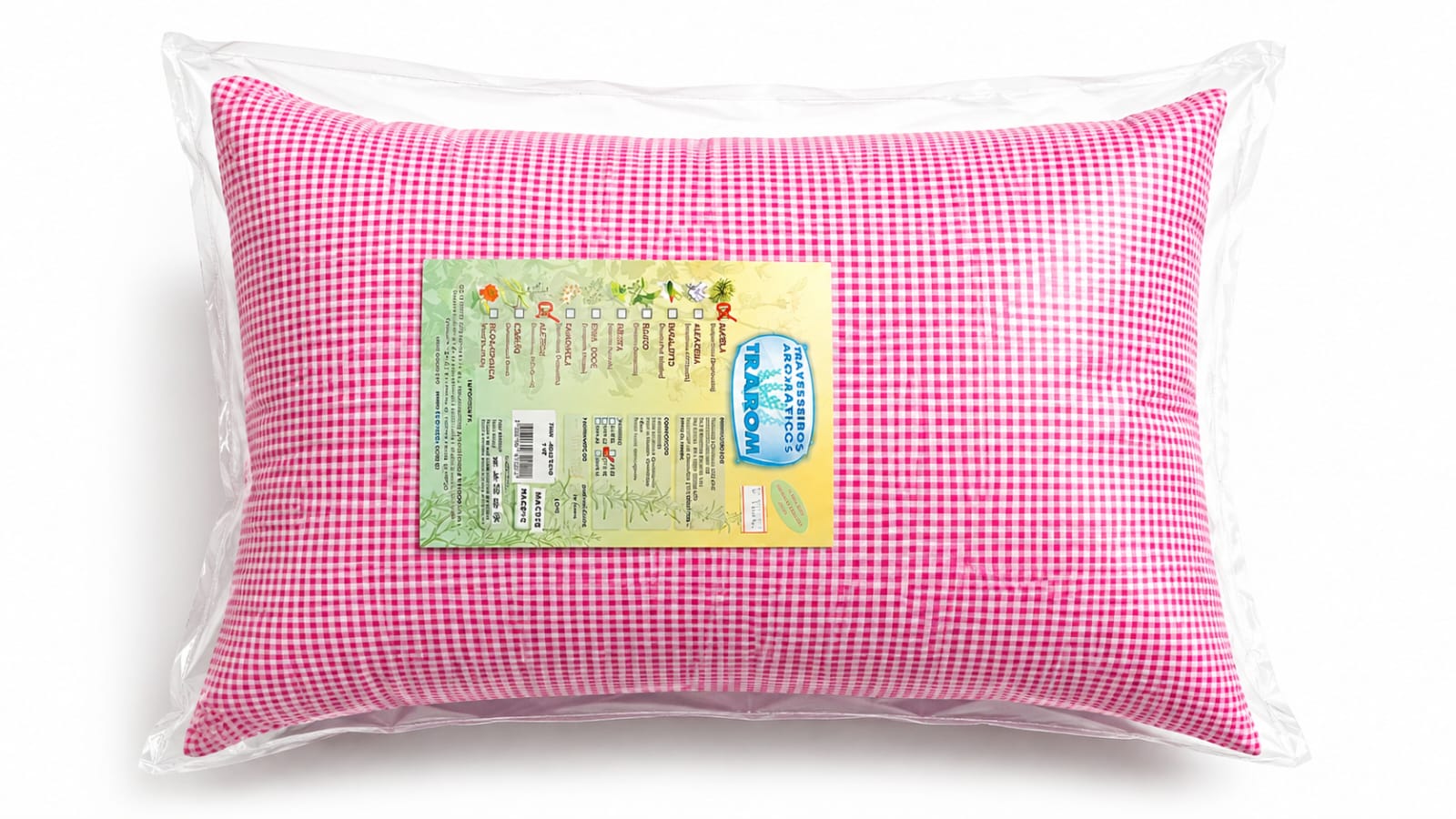 TRAVESSEIRO AROMÁTICO TRAROM COM ERVAS MEDICINAIS ADULTO